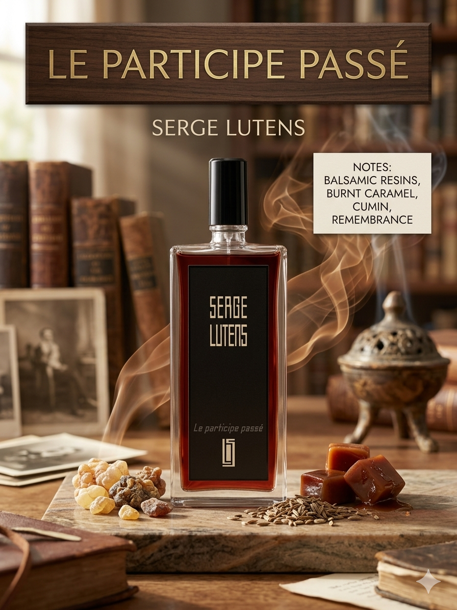 Le Participe Passé – Serge Lutens Resinous Oriental / Balsamic Caramel-3ml Glass Sprayer